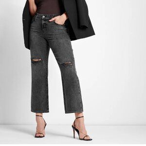 Wideleg Crop Denim NWT